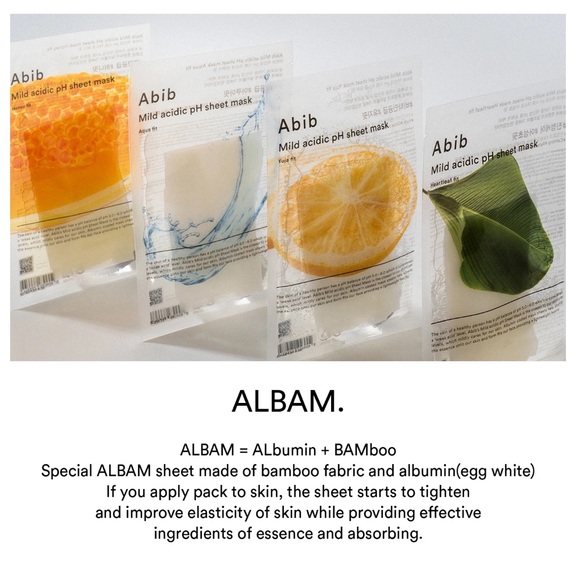 Abib Mild acidic pH sheet mask Heartleaf fit 6 Pack | Korean Skincare - Picture 6 of 6